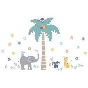 Lambs & Ivy Animal Crackers Wall Decals